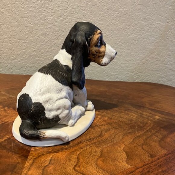 Porcelain Beagle Figurine Masterpiece by Homco Vintage‎ 1983 Mexico - Picture 4 of 5
